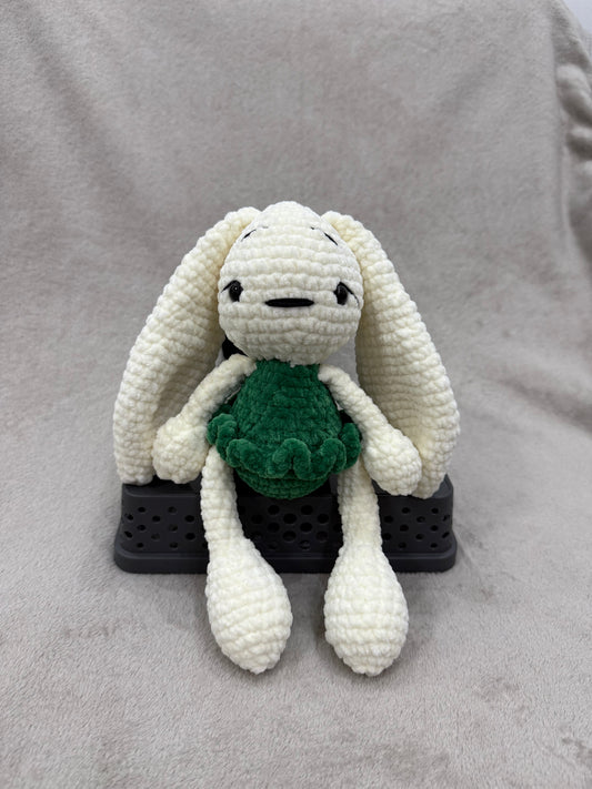 Balerina nyuszi - zöld