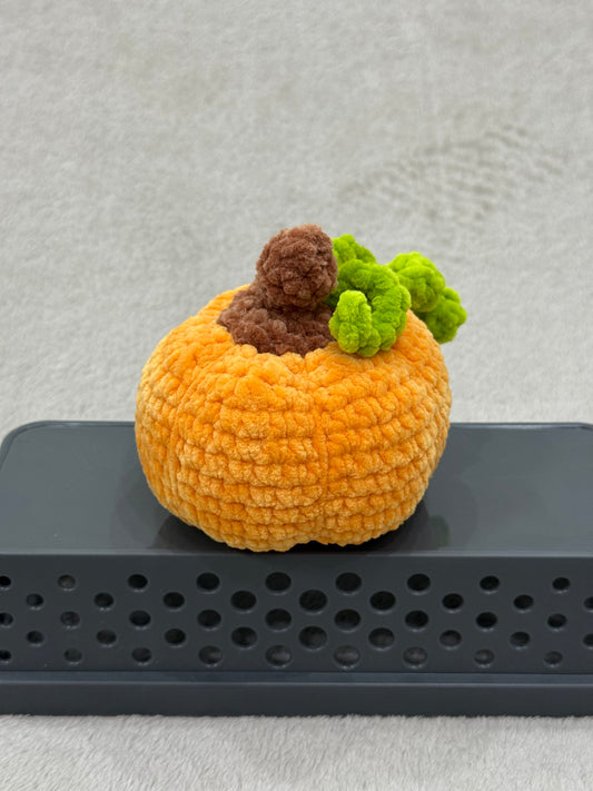 Kicsi tök - narancs, szárral